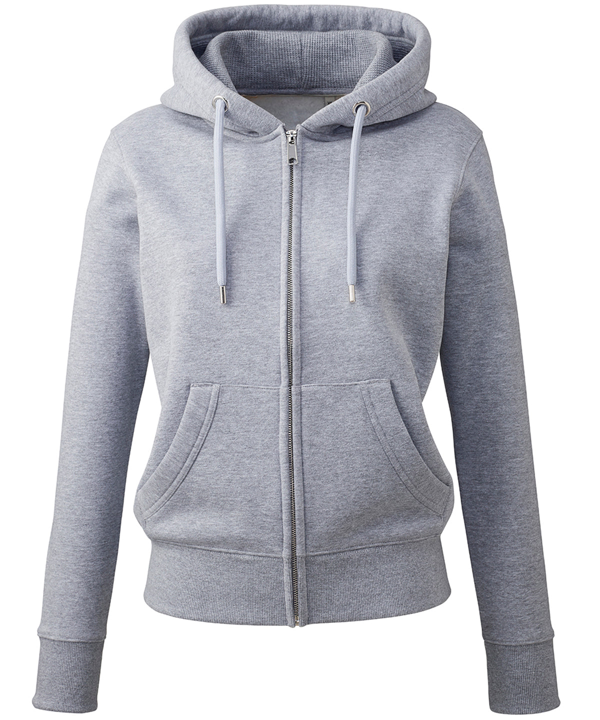 Grey marl zip hoodie women's sale