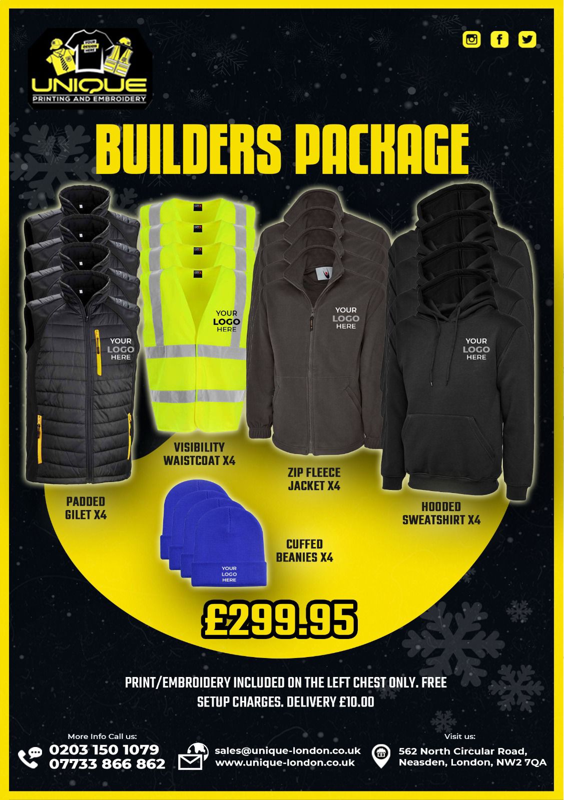 Builders & Tradesmen Uniform package deal: Gear Up for Success!